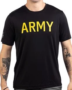 Army Wicking PT Style Shirt | U.S. Military Performance Training Infantry Workout T-Shirt -T-Shirt Store 41xCJOn kyL. AC