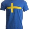 Swedish Flag | Vintage Style, Retro-Feel Sweden Flag & Kronor Unisex T-Shirt