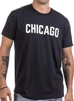 Chicago | Classic Retro City Illinois IL Lake Michigan Midwest Pride Men Women T-Shirt -T-Shirt Store 41y5 Eg7nhL. AC