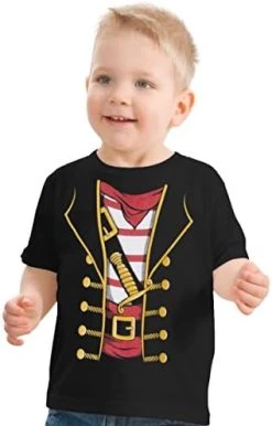 Little Boys' Or Girls' Pirate Buccaneer | Cute Halloween Costume Toddler T-Shirt -T-Shirt Store 41y8EVy3baL. AC 1