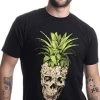 Pineapple Skull | Bizarre Goth Creepy Weird Fruit Illustration Art Men's T-Shirt-(Adult,3XL) Black 1 Pineapple Skull | Bizarre Goth Creepy Weird Fruit Illustration Art Men's T-Shirt-(Adult,3XL) Black -T-Shirt Store 41zDz7YDXbL