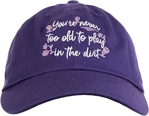 Never Too Old To Play In Dirt | Funny Gardener Gardening Baseball Cap Dad Style Hat Men Women 5 Never Too Old To Play In Dirt | Funny Gardener Gardening Baseball Cap Dad Style Hat Men Women - Image 4