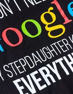 My Stepdaughter Knows Everything | Funny Stepdad Step Dad Daughter Father Joke T-Shirt -T-Shirt Store 510FpMzAVyL