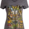 Vintage Butterfly Art | Cool Nature Illustration Butterflies V-Neck T-Shirt For Women 1 Vintage Butterfly Art | Cool Nature Illustration Butterflies V-Neck T-Shirt For Women -T-Shirt Store 510OpXUh2qL 1