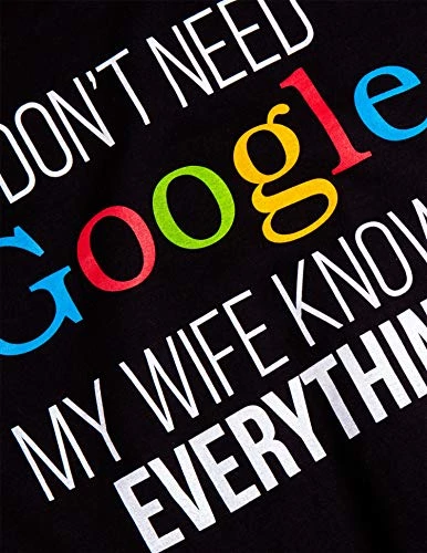 I Don't Need Google, My Wife Knows Everything! | Funny Husband Dad Groom Long Sleeve 5 I Don't Need Google, My Wife Knows Everything! | Funny Husband Dad Groom Long Sleeve - Image 3