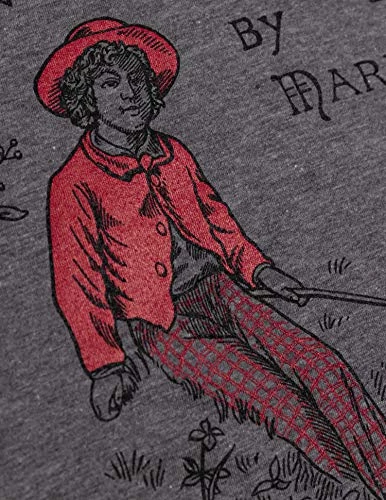 Adventures Of Tom Sawyer | Vintage Mark Twain Book Cover Reader Reading Huckleberry Finn Women's V-Neck Club T-Shirt -(Vneck,XL) 7 Adventures Of Tom Sawyer | Vintage Mark Twain Book Cover Reader Reading Huckleberry Finn Women's V-Neck Club T-Shirt -(Vneck,XL) - Image 5