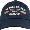 Ann Arbor T-shirt Co. Paddle Faster, I Hear Banjos | Funny Camping, River Rafting Canoe Kayak Baseball Cap Dad Hat Navy Blue 1 Ann Arbor T-shirt Co. Paddle Faster, I Hear Banjos | Funny Camping, River Rafting Canoe Kayak Baseball Cap Dad Hat Navy Blue -T-Shirt Store 513I8X7BfML