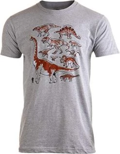 Dinosaur Species | Dino Fan Party Costume T-Rex Raptor Shirt Men Women T-Shirt -T-Shirt Store 514VDGSK9kL. AC