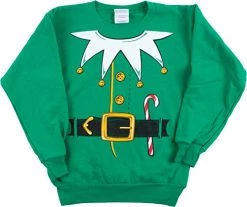 Kid's Santa's Elf Costume | Novelty Christmas Sweater, Holiday Child Sweatshirt 14 Kid's Santa's Elf Costume | Novelty Christmas Sweater, Holiday Child Sweatshirt -T-Shirt Store 514wXjLG3BL