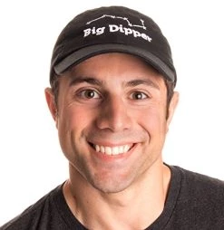 Ann Arbor T-shirt Co. Big Dipper & Lil Dipper | Matching Daddy Father Dad & Son Daughter Baseball Hats Black -T-Shirt Store 514wYN7ervL