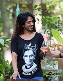 Notorious R.B.G. Progressive Liberal Ruth Bader Ginsburg Flowy Ladies' T-Shirt-Flowy,XL 12 Notorious R.B.G. Progressive Liberal Ruth Bader Ginsburg Flowy Ladies' T-Shirt-Flowy,XL -T-Shirt Store 515KiEZjnVL