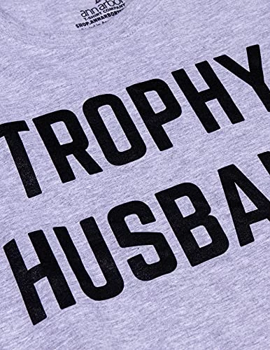 Trophy Husband | Funny Dad Joke Groom Humor Marriage Anniversary Hubby Saying Cute Dude Men's T-Shirt 5 Trophy Husband | Funny Dad Joke Groom Humor Marriage Anniversary Hubby Saying Cute Dude Men's T-Shirt - Image 3