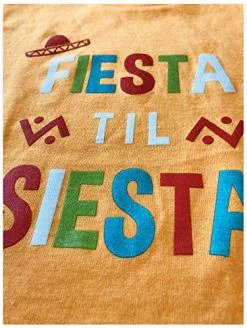Fiesta Til' Siesta | Cute Funny Napping Nap Time Party Toddler Boy Girl T-Shirt -T-Shirt Store 515nwVuBR9L
