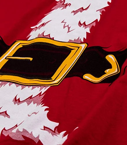 Santa Claus Costume Jumbo Print Novelty Christmas Holiday Humor Men T-Shirt 6 Santa Claus Costume Jumbo Print Novelty Christmas Holiday Humor Men T-Shirt - Image 4