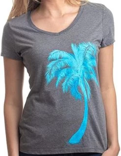 Palm Tree Art | Cute Tropical Desert Print, Cali Florida Women's V-Neck T-Shirt 9 Palm Tree Art | Cute Tropical Desert Print, Cali Florida Women's V-Neck T-Shirt -T-Shirt Store 517X5w2BmjL. AC