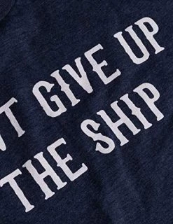 Don't Give Up The Ship & U.S. Sleeve Flag | Naval Veteran Sailor Style Navy Blue Graphic T-Shirt 11 Don't Give Up The Ship & U.S. Sleeve Flag | Naval Veteran Sailor Style Navy Blue Graphic T-Shirt -T-Shirt Store 517ZGOxGPpL