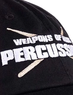 Ann Arbor T-shirt Co. Weapons Of Mass Percussion | Funny Drum Drummer Music Band Men Women Baseball Dad Hat Black 11 Ann Arbor T-shirt Co. Weapons Of Mass Percussion | Funny Drum Drummer Music Band Men Women Baseball Dad Hat Black -T-Shirt Store 518GLJ6XeHL