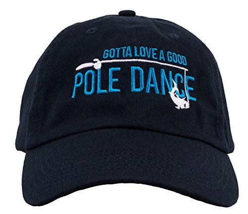 Gotta Love A Good Pole Dance | Funny Fishing Humor Fisherman Baseball Hat Cap Navy Blue 3 Gotta Love A Good Pole Dance | Funny Fishing Humor Fisherman Baseball Hat Cap Navy Blue