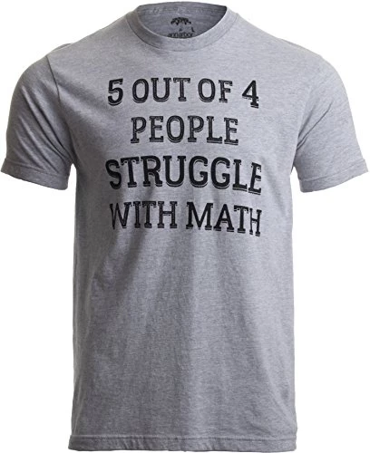 5 Of 4 People Struggle With Math | Funny School Teacher Teaching Humor T-Shirt 3 5 Of 4 People Struggle With Math | Funny School Teacher Teaching Humor T-Shirt