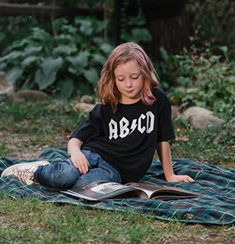 Ann Arbor T-shirt Co. Big Boys' AB/CD | Funny Kid's Rock And Roll Humor Tee 4 Ann Arbor T-shirt Co. Big Boys' AB/CD | Funny Kid's Rock And Roll Humor Tee - Image 3