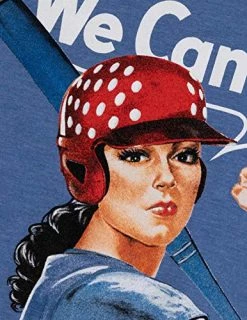 Rosie The Softball Player | Funny Cute Fun Slowpitch Fastpitch V-Neck T-Shirt Top For Women-(Vneck,2XL) Vintage Blue -T-Shirt Store 51AUO1MaALL