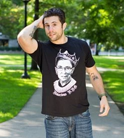 Notorious R.B.G. Funny Progressive, Liberal Ruth Bader Ginsburg Unisex T-Shirt -T-Shirt Store 51AqhF1G2DL