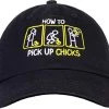 Ann Arbor T-shirt Co. How To Pick Up Chicks | Funny Sarcastic Sarcasm Joke Cap For Man Woman Baseball Dad Hat Black 2 Ann Arbor T-shirt Co. How To Pick Up Chicks | Funny Sarcastic Sarcasm Joke Cap For Man Woman Baseball Dad Hat Black -T-Shirt Store 51BEwvRMCNL