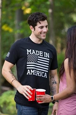 Made In America | USA Military Pride Tactical Subdued Merica Flag Unisex T-Shirt -T-Shirt Store 51CPN6zlXHL