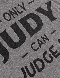 Only Judy Can Judge Me | Funny Sarcastic Phrase Sassy Saying V-Neck T-Shirt For Women-(Vneck,XL) -T-Shirt Store 51E7Tl4naZL