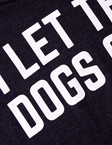 I Let The Dogs Out | Funny Dog Walker Joke Pet Owner Humor Women's V-Neck T-Shirt Top 6 I Let The Dogs Out | Funny Dog Walker Joke Pet Owner Humor Women's V-Neck T-Shirt Top - Image 4