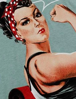 Rosie The Yogi | Cute, Funny Riveter Yoga Mat Fun Workout V-Neck T-Shirt Top For Women 11 Rosie The Yogi | Cute, Funny Riveter Yoga Mat Fun Workout V-Neck T-Shirt Top For Women -T-Shirt Store 51IBWWexLdL 2