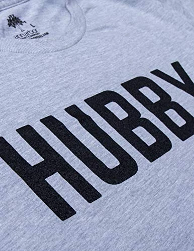 Hubby | Funny Dad Joke Groom Humor Marriage Anniversary Husband Saying Cute Dude Honeymoon Men's T-Shirt 6 Hubby | Funny Dad Joke Groom Humor Marriage Anniversary Husband Saying Cute Dude Honeymoon Men's T-Shirt - Image 4