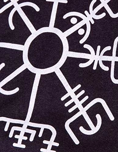 Vegvisir | Nordic Viking Rune Compass Norse Germanic Icelandic Pagan Magic Symbol T-Shirt 5 Vegvisir | Nordic Viking Rune Compass Norse Germanic Icelandic Pagan Magic Symbol T-Shirt - Image 4