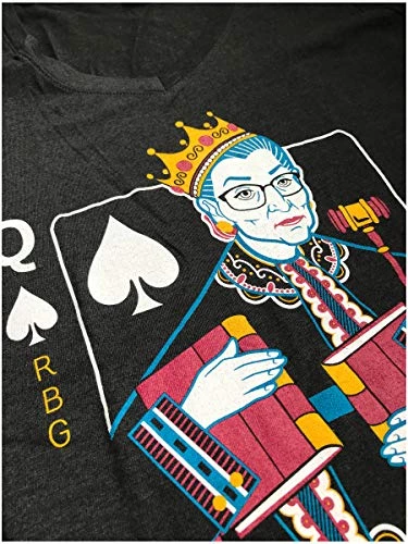 Queen R.B.G. Funny Progressive Liberal Ruth Bader Ginsburg Women RBG T-Shirt 7 Queen R.B.G. Funny Progressive Liberal Ruth Bader Ginsburg Women RBG T-Shirt - Image 5