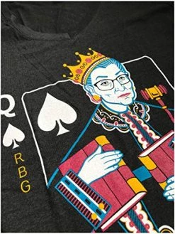 Queen R.B.G. Funny Progressive Liberal Ruth Bader Ginsburg Unisex RBG T-Shirt-(Adult,S) Black 9 Queen R.B.G. Funny Progressive Liberal Ruth Bader Ginsburg Unisex RBG T-Shirt-(Adult,S) Black -T-Shirt Store 51Ksf5e5uwL