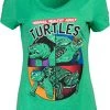 Normal Healthy Adult Turtles | Funny Ninja Humor 90s Teenage Joke Women Mutant V-Neck T-Shirt-(Vneck,3XL) Vintage Green 1 Normal Healthy Adult Turtles | Funny Ninja Humor 90s Teenage Joke Women Mutant V-Neck T-Shirt-(Vneck,3XL) Vintage Green -T-Shirt Store 51LMY1HCrKL