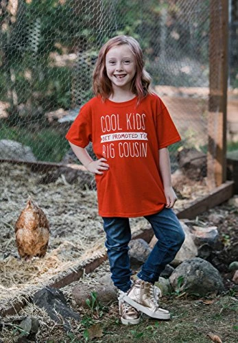 Cool Kids Get Promoted To Big Cousin | New Baby Funny Family Humor Youth T-Shirt 4 Cool Kids Get Promoted To Big Cousin | New Baby Funny Family Humor Youth T-Shirt - Image 2