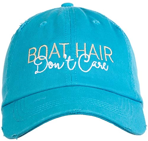 Boat Hair, Don't Care | Ponytail Dad Hat, Boating Lake Cute Pony Tail Low Cap 6 Boat Hair, Don't Care | Ponytail Dad Hat, Boating Lake Cute Pony Tail Low Cap - Image 4