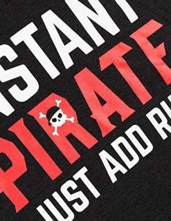 Instant Pirate, Just Add Rum | Funny Cruise Ship Costume Joke Saying Women V-Neck T-Shirt -T-Shirt Store 51MnReTXjfL 1