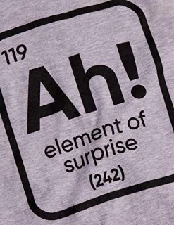 Ah! The Element Of Surprise | Funny Science Teacher Sarcastic Joke Saying Comment Phrase Men T-Shirt -T-Shirt Store 51Oh5odZCcL 1