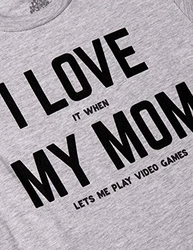 I Love (it When) My MOM (Let's Me Play Video Games)| Funny Video Gamer Humor Joke Graphic T-Shirt 4 I Love (it When) My MOM (Let's Me Play Video Games)| Funny Video Gamer Humor Joke Graphic T-Shirt - Image 3