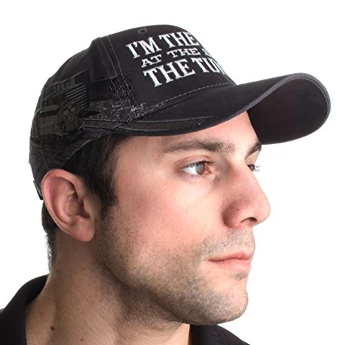 Ann Arbor T-shirt Co. I'm The Light At End Of The Tunnel | Funny Railroad Hat Train Humor Baseball Cap Charcoal 9 Ann Arbor T-shirt Co. I'm The Light At End Of The Tunnel | Funny Railroad Hat Train Humor Baseball Cap Charcoal - Image 7