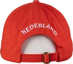Ann Arbor T-shirt Co. Dutch Lion | Netherlands Pride Nederlander Nederland Orange Oranje Baseball Cap Dad Hat