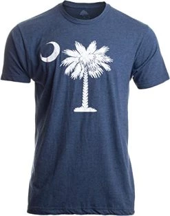 South Carolina Flag | Palmetto Moon Carolinian SC Charleston Men Women T-Shirt