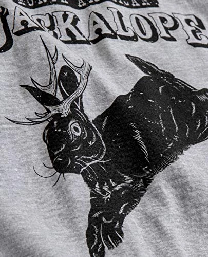 North American Jackalope Preservation Society | Funny Folklore Men Women T-Shirt-(Adult,L) 7 North American Jackalope Preservation Society | Funny Folklore Men Women T-Shirt-(Adult,L) - Image 5