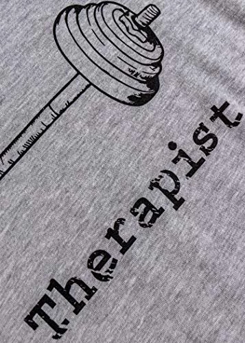 My Therapist (Barbell) | Funny Workout Working Out Weight Lifting Lifter Joke Man T-Shirt 7 My Therapist (Barbell) | Funny Workout Working Out Weight Lifting Lifter Joke Man T-Shirt - Image 5