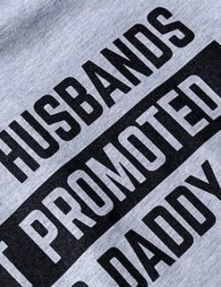 Great Husbands Get Promoted To Daddy | Funny New Father Dad Joke Paternity Gender Reveal T-Shirt For Men -T-Shirt Store 51XYsBQ64qL