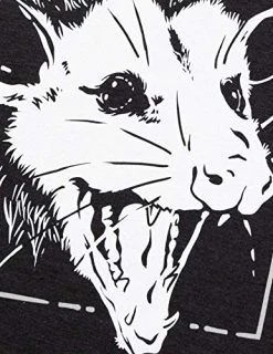 Adopt, Don't Shop Screaming Opposum | Funny Sarcastic Saying Phrase Women V-Neck T-Shirt-(Vneck,S) Vintage Black 10 Adopt, Don't Shop Screaming Opposum | Funny Sarcastic Saying Phrase Women V-Neck T-Shirt-(Vneck,S) Vintage Black -T-Shirt Store 51XbpIa4fqL