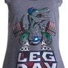 Leg Day | Funny Weight Lifter Barbell Training Squat Workout Women's Racer Tank 1 Leg Day | Funny Weight Lifter Barbell Training Squat Workout Women's Racer Tank -T-Shirt Store 51Z6LbE8UwL 1