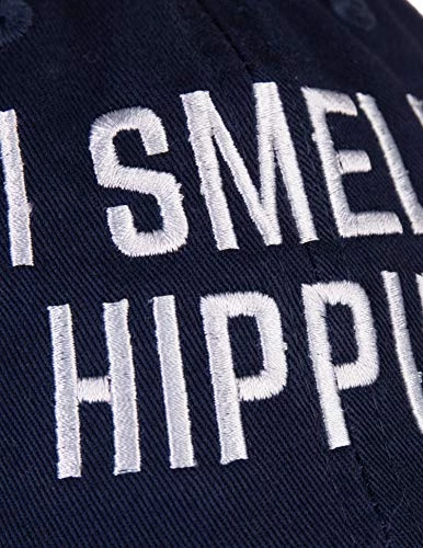 Ann Arbor T-shirt Co. I Smell Hippies | Funny Conservative Merica USA Men Women Baseball Dad Hat Navy Blue 6 Ann Arbor T-shirt Co. I Smell Hippies | Funny Conservative Merica USA Men Women Baseball Dad Hat Navy Blue - Image 4
